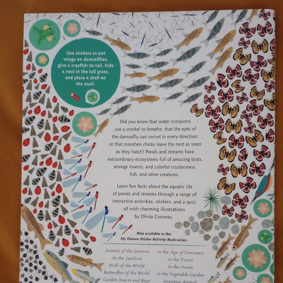 Streams and Ponds: My nature sticker activity book from Olivia Cosneau-New - Picture 3 of 4